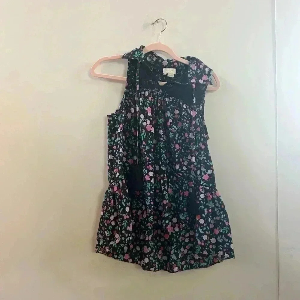 Kate Spade floral blouse small